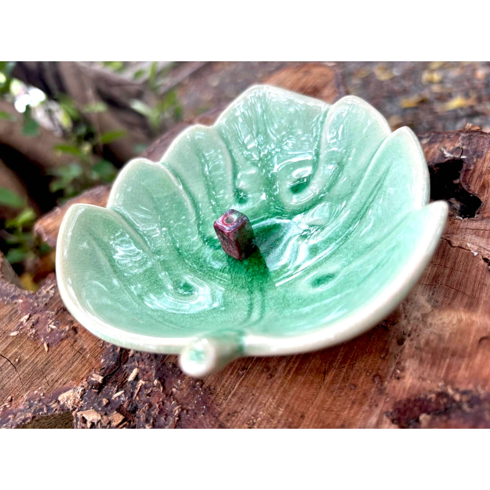 [宅米的窩] 一葉一菩提 日式 禪意 香立 香皿 香插 點好香 好磁場 好心境 一秒創造日式清淨磁場-細節圖2