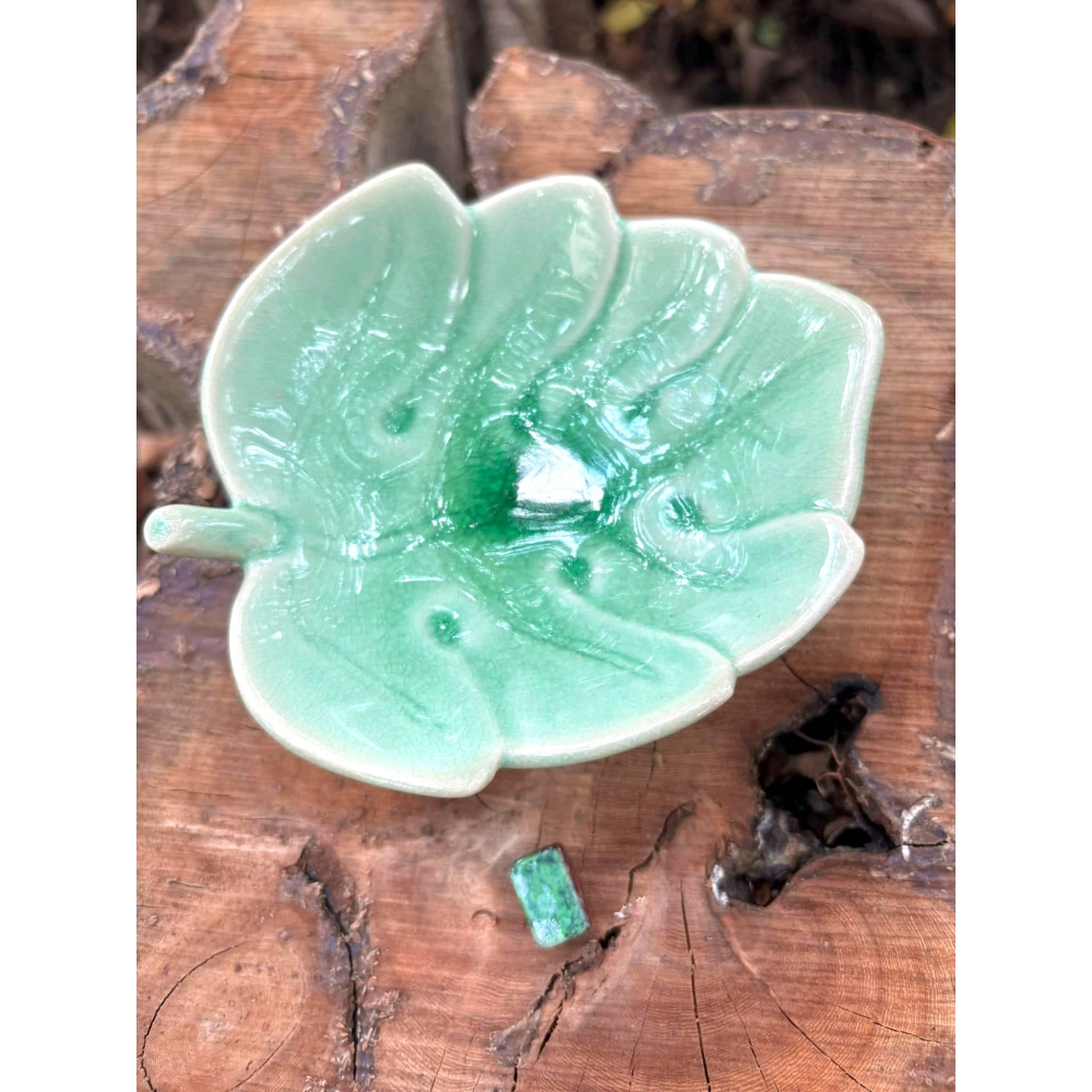 [宅米的窩] 一葉一菩提 日式 禪意 香立 香皿 香插 點好香 好磁場 好心境 一秒創造日式清淨磁場-細節圖4