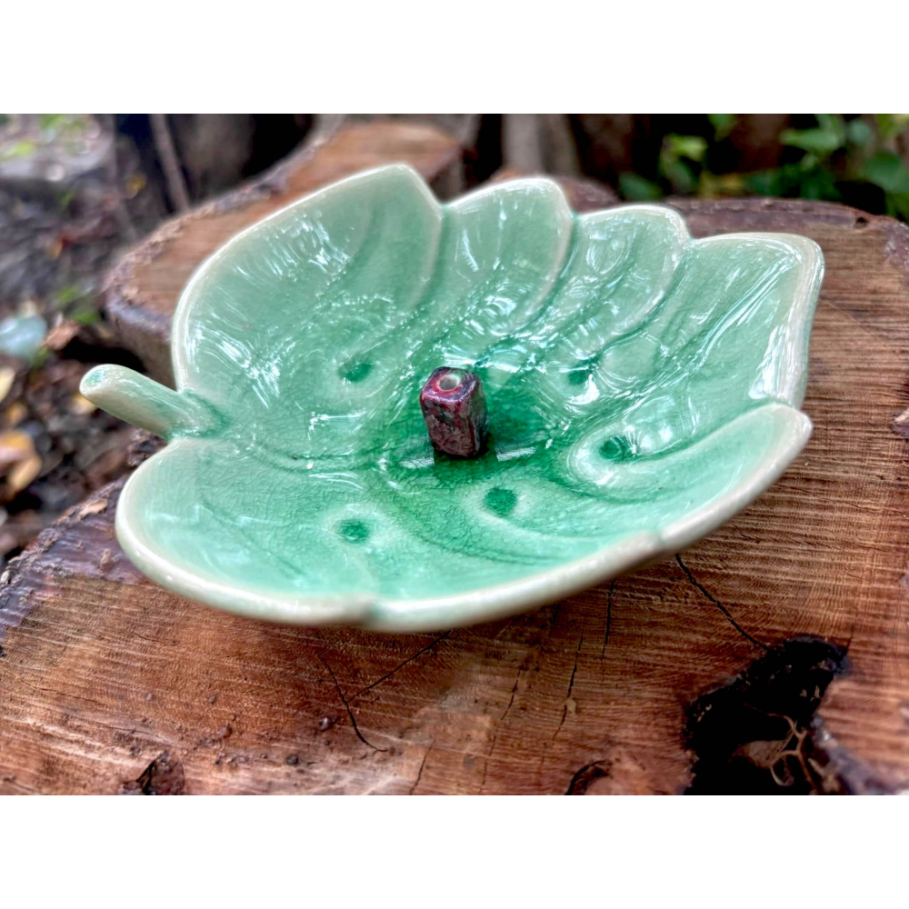 [宅米的窩] 一葉一菩提 日式 禪意 香立 香皿 香插 點好香 好磁場 好心境 一秒創造日式清淨磁場-細節圖7