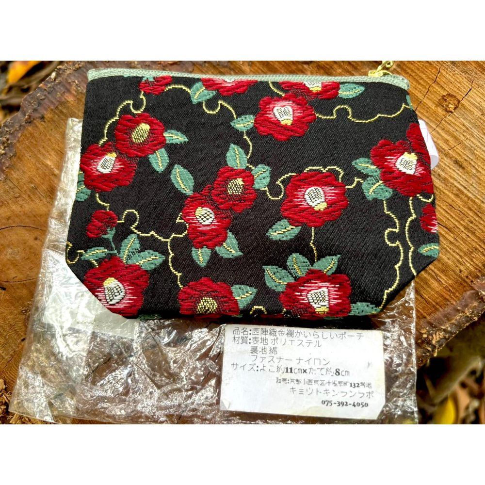 [宅米的窩] 一物一圖 只此一個 京都 西陣織 金襴 大樁 小袋 小零錢包 卡包 隨身念珠袋 宅米私藏貨-細節圖2