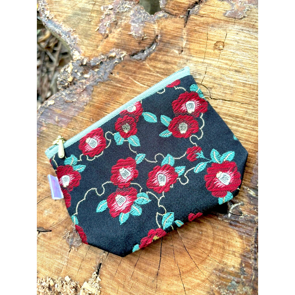 [宅米的窩] 一物一圖 只此一個 京都 西陣織 金襴 大樁 小袋 小零錢包 卡包 隨身念珠袋 宅米私藏貨-細節圖3