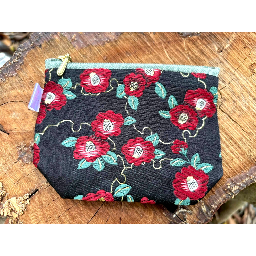 [宅米的窩] 一物一圖 只此一個 京都 西陣織 金襴 大樁 小袋 小零錢包 卡包 隨身念珠袋 宅米私藏貨-細節圖6