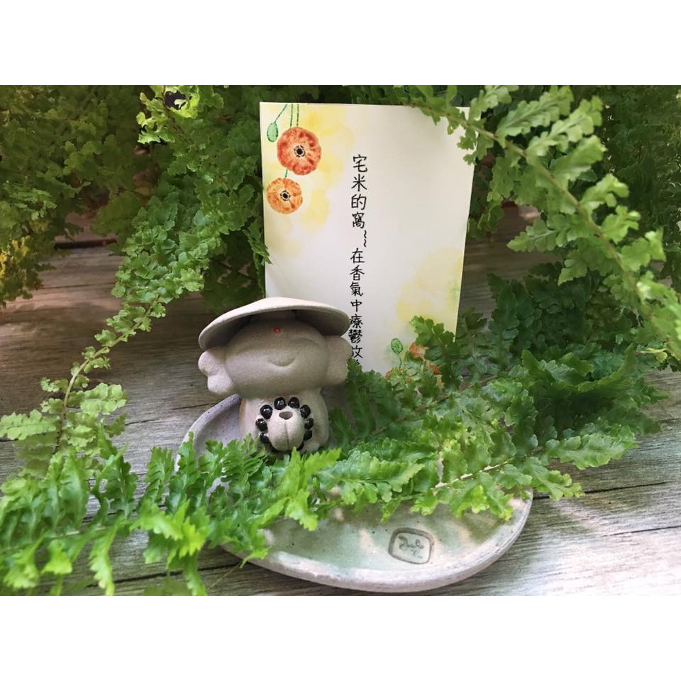 ［宅米的窩］日本 比叡山 延曆寺限定 平安吉祥 安全地藏香立組 日本香立香插 日本線香 香座-細節圖3