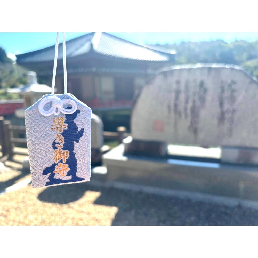 [宅米的窩] 奈良 安倍文殊院  已過香爐加持 文殊菩薩 除魔護符 病氣平癒 導き守り 智慧決斷守 御守-細節圖2