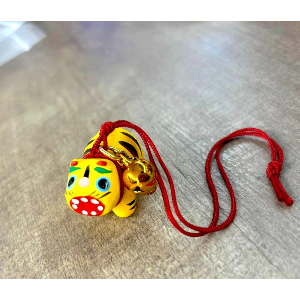 [宅米的窩]信貴山 虎爺 福虎 諸願成就 御守  朝護孫子寺  日本手作 毘沙門天  日本 御守-細節圖2