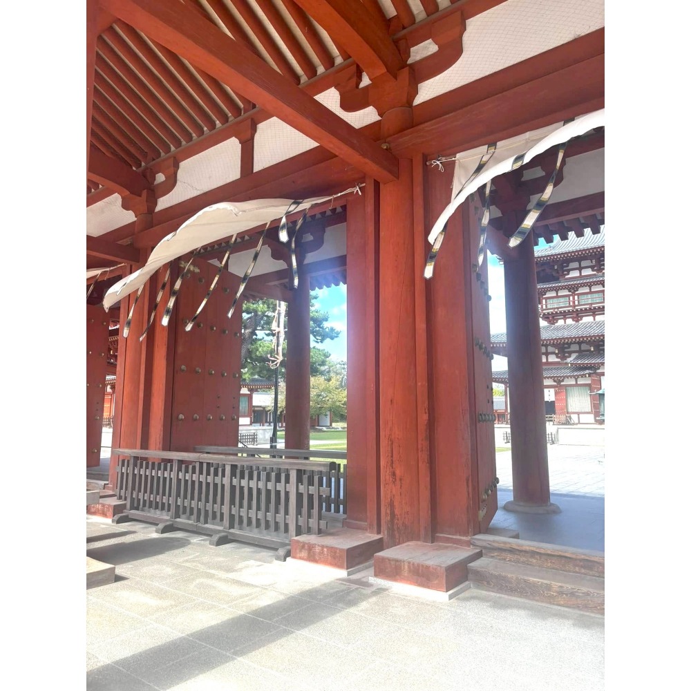 [宅米的窩]一物一圖 來自 奈良 藥師寺 日本製 東山 念珠袋 放 日本念珠 高級織物 置物袋 念珠袋 首飾袋-細節圖8