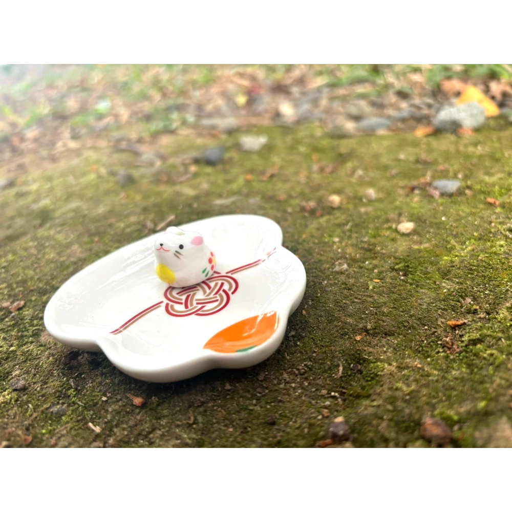 [宅米的窩]用好香立 裝點您的空間 鼠來寶 鶴點漣漪 香皿香立組 點好香 帶好運 冥想 靜坐 日本線香-細節圖4