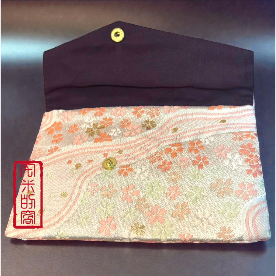 [宅米的窩] 一物一圖 只此一個 日本製 奈良 東大寺限定 西陣織 置物袋 存摺 念珠 佛經袋 日本 限定-細節圖3