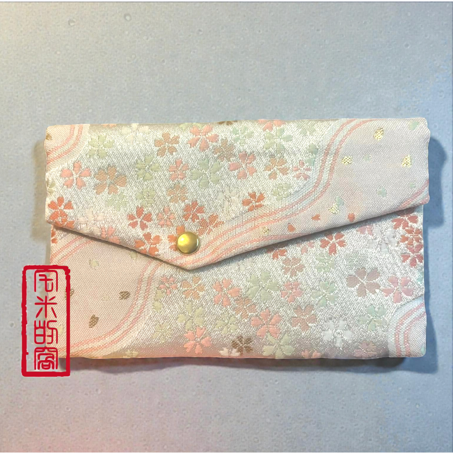 [宅米的窩] 一物一圖 只此一個 日本製 奈良 東大寺限定 西陣織 置物袋 存摺 念珠 佛經袋 日本 限定-細節圖5