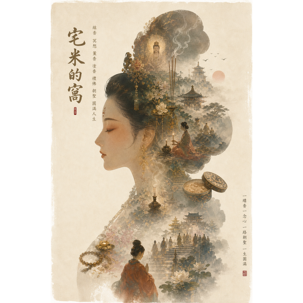 [宅米的窩] 建仁寺 京都古老禪寺的典雅香氣 限定香袋 香包 香匂袋 平安時代 貴族的盈袖風雅 香袋-細節圖10