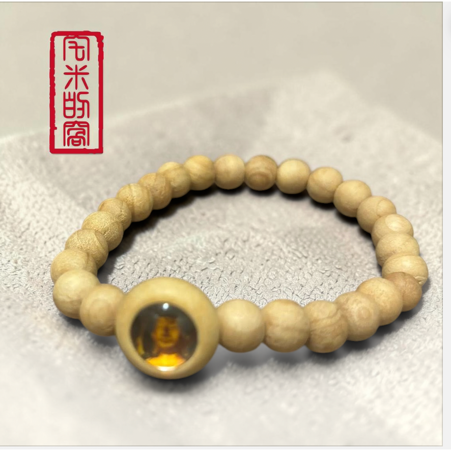 [宅米的窩] 一物一圖 京都 大原 勝林院 証拠阿彌陀佛如來 念珠 京念珠 手串 阿彌陀如來-細節圖9