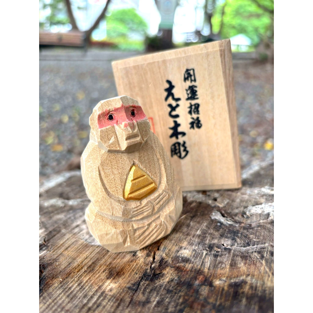 [宅米的窩] 一物一圖 宇都宮 二荒山限定 開運招福 日本匠人手工木雕 限定 品 只此一件-細節圖4