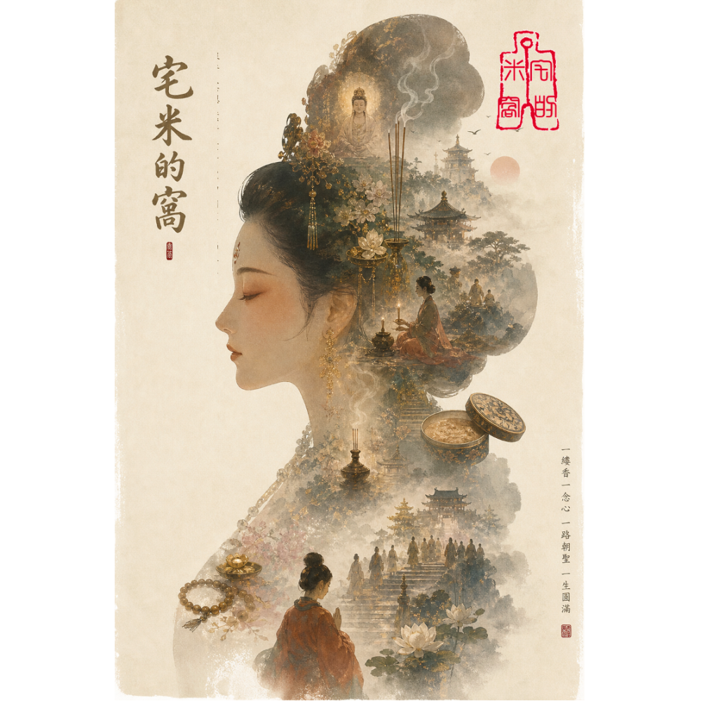 [宅米的窩］日本 奈良 唐招提寺限定 鑑真香 鑒真和尚 分裝試聞香組 日本寺院 限定香 日本線香-細節圖8