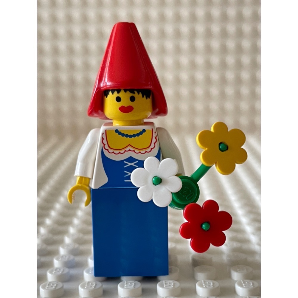 LEGO 樂高 城堡系列 城堡 6081 山中城堡 獅國 稀有公主 二手公主-細節圖6