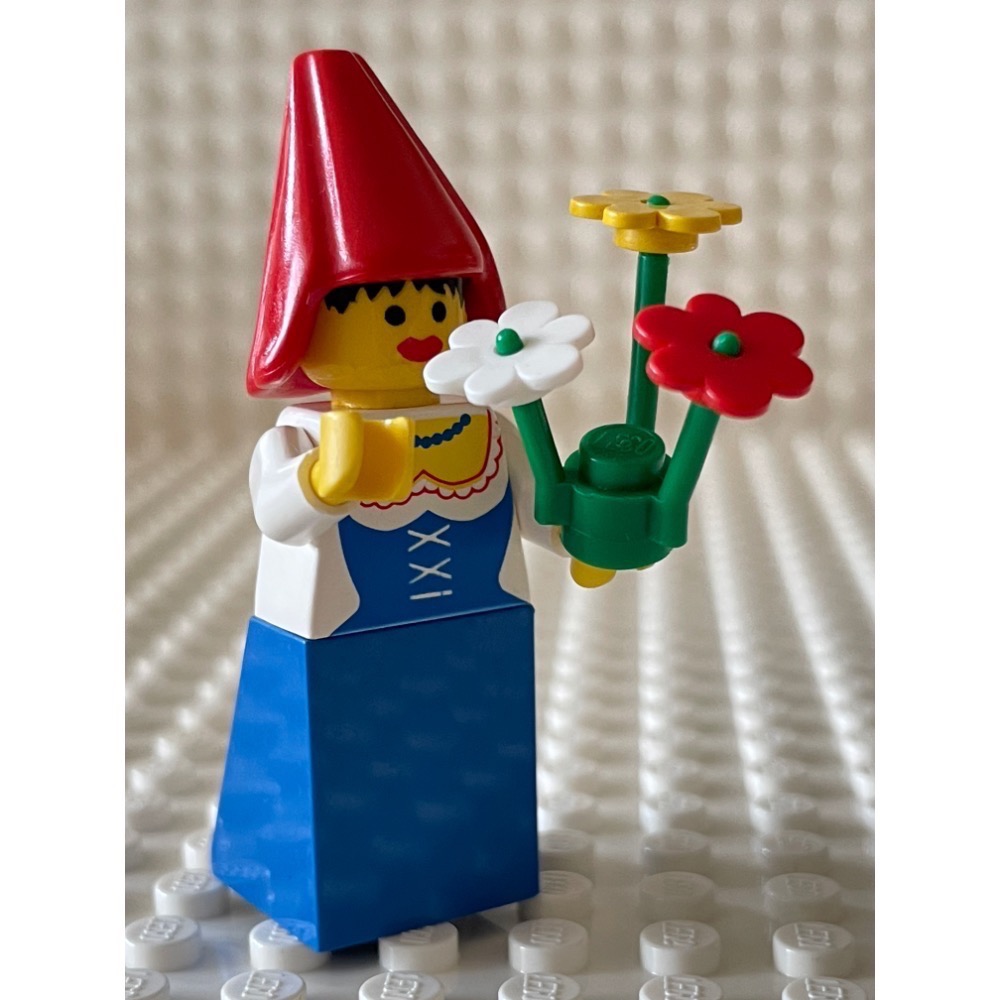 LEGO 樂高 城堡系列 城堡 6081 山中城堡 獅國 稀有公主 二手公主-細節圖7