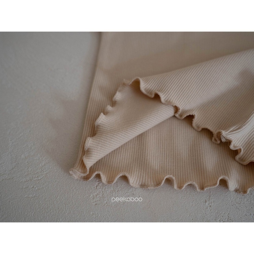 【現貨XS號】🇰🇷正韓製｜peekaboo夏季🌞雙層荷葉邊彈性上下套裝-細節圖5