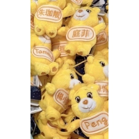 𝟓/𝟐𝟒 𝟐𝟎:𝟎𝟎結單🇰🇷韓國｜正版carebears客製化刺繡姓名吊飾-規格圖11