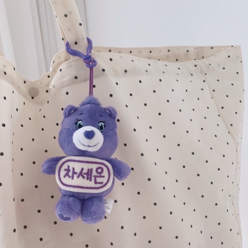 𝟓/𝟐𝟒 𝟐𝟎:𝟎𝟎結單🇰🇷韓國｜正版carebears客製化刺繡姓名吊飾-規格圖11