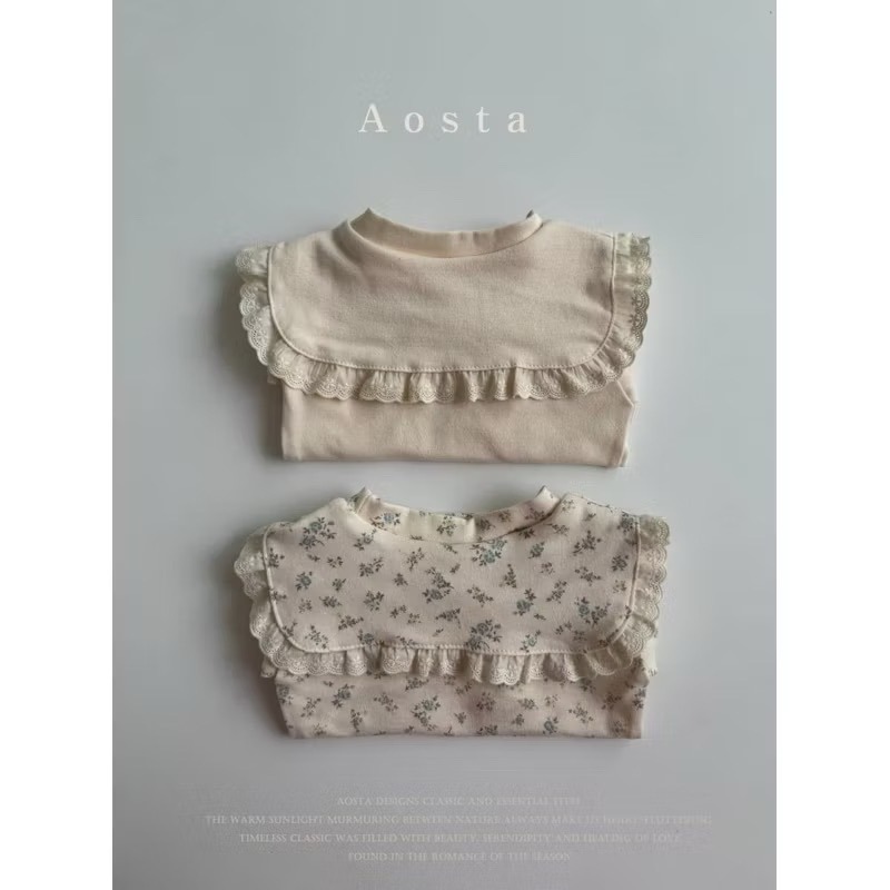 【現貨2】🇰🇷正韓製｜Aosta 蝴蝶結領上衣 百搭上衣 內搭上衣 春秋款-細節圖3