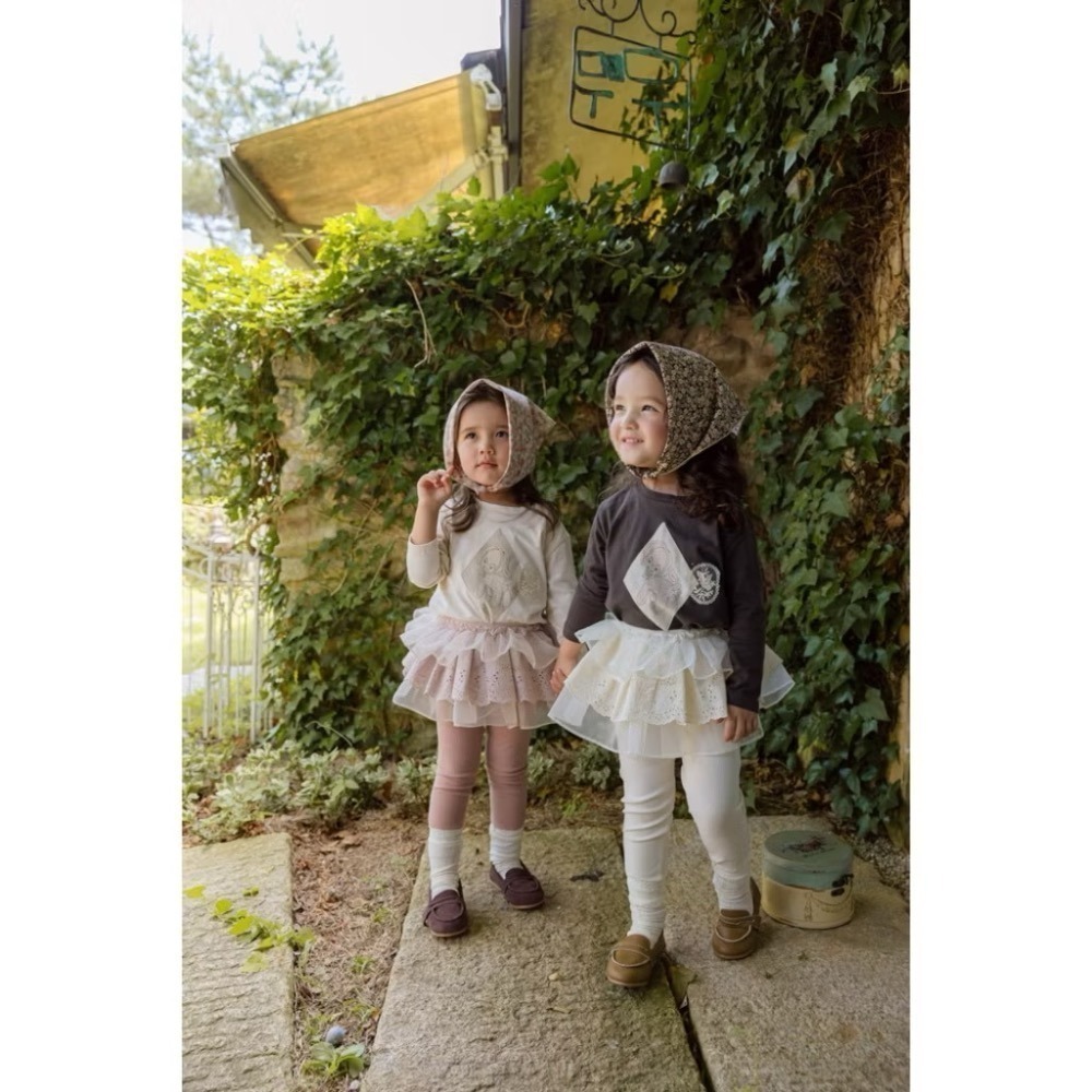 【現貨1】🇰🇷正韓製｜FLO紗裙拼接裙褲 褲裙 內搭褲-細節圖6