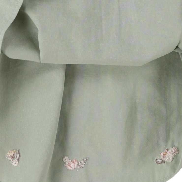 【現貨90cm】🇯🇵日本birthday童裝 Mamaraku 刺繡洋裝 洋裝 女童 日本童裝-細節圖6