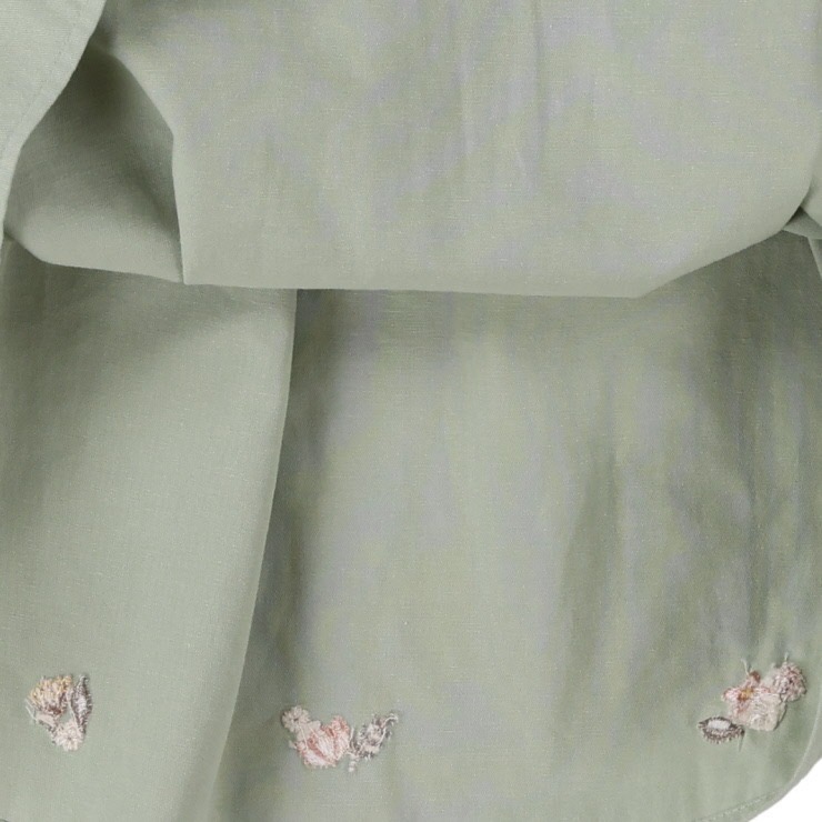 【現貨90cm】🇯🇵日本birthday童裝 Mamaraku 刺繡洋裝 洋裝 女童 日本童裝-細節圖6