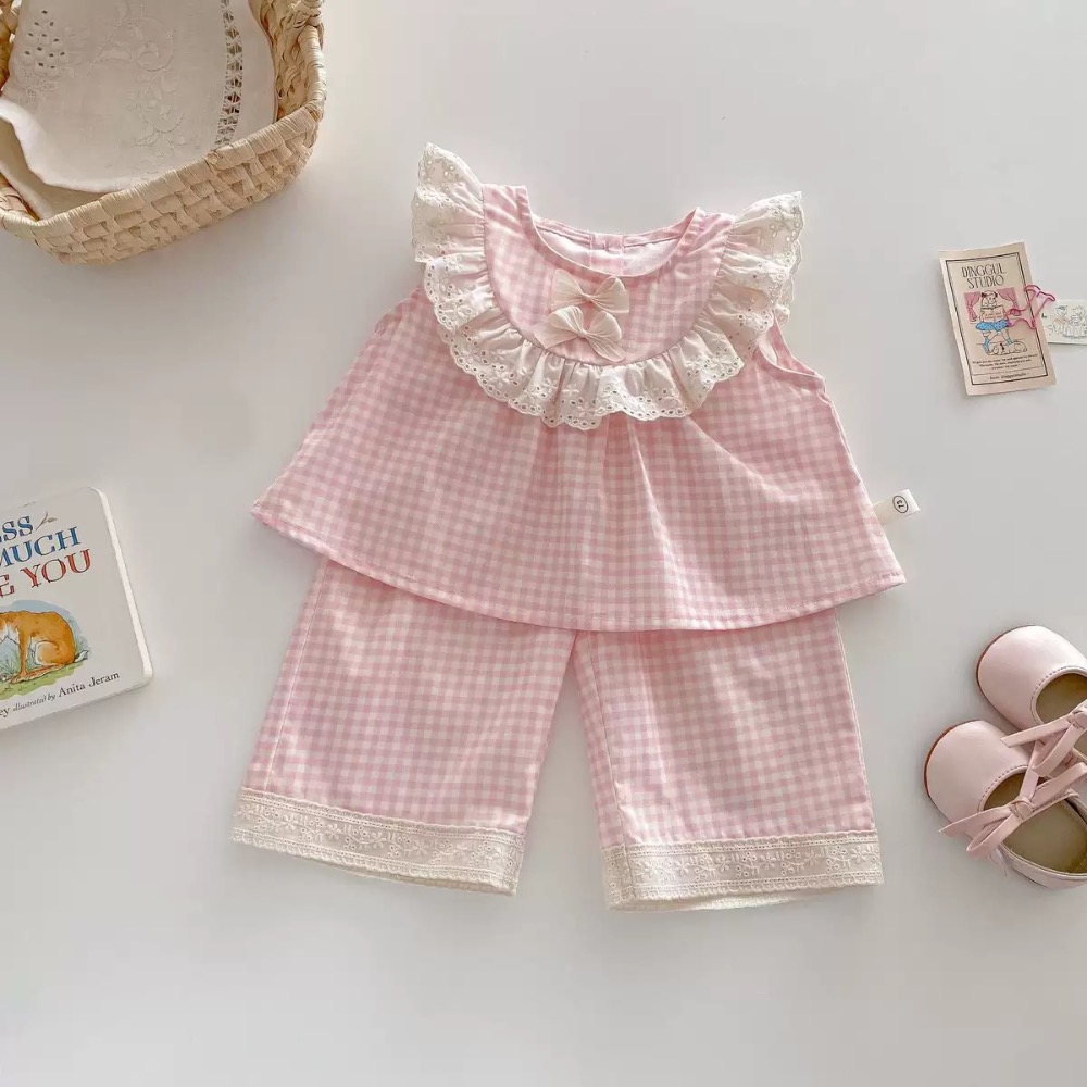 【現貨】🇨🇳陸牌｜格紋上下套裝-規格圖3