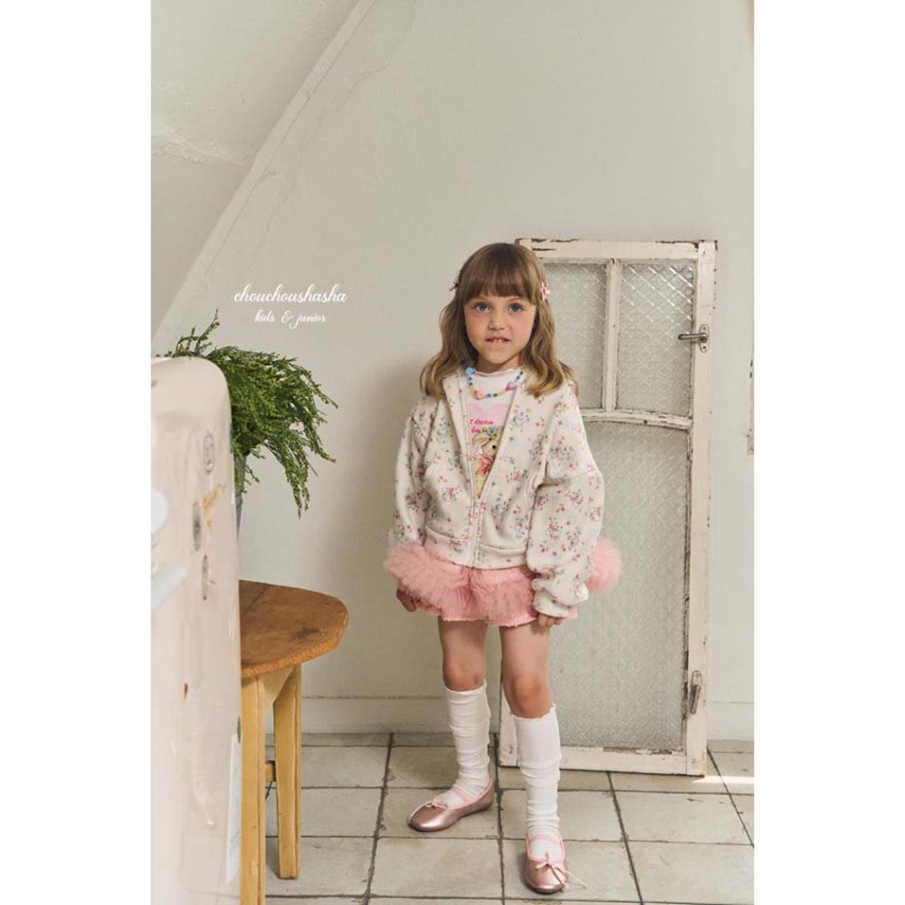 🇰🇷韓國童裝｜2025秋款🍂CHOUCHOUSHASHA羊羔絨連帽外套-細節圖5