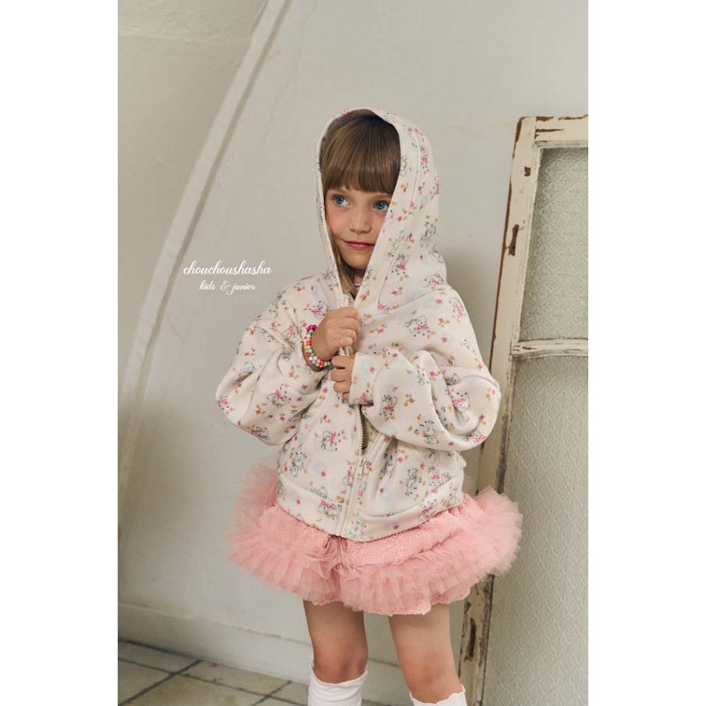 🇰🇷韓國童裝｜2025秋款🍂CHOUCHOUSHASHA羊羔絨連帽外套-細節圖9