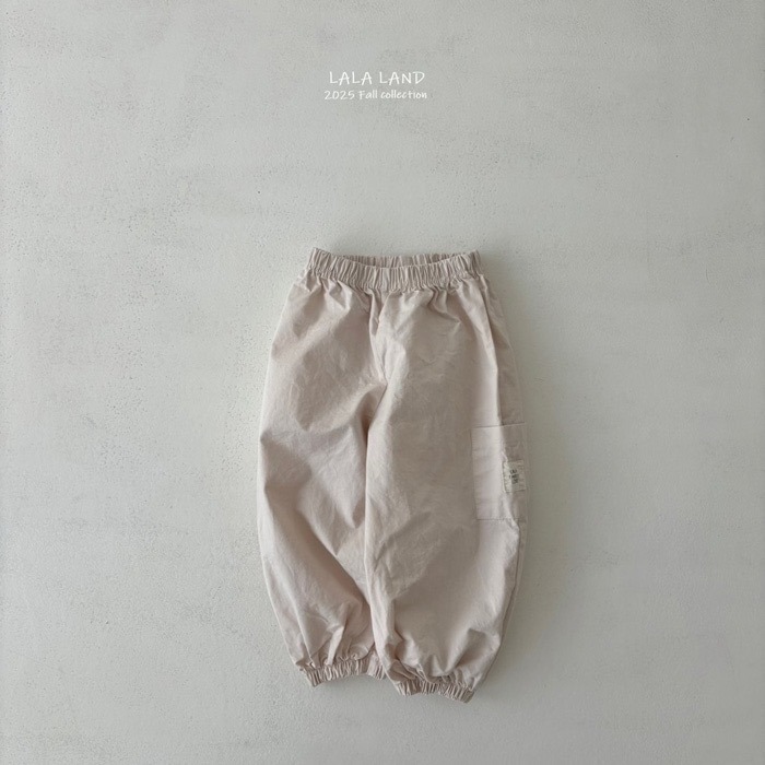 🇰🇷韓國童裝｜2025秋款🍂LALALAND側口袋縮口褲-規格圖11