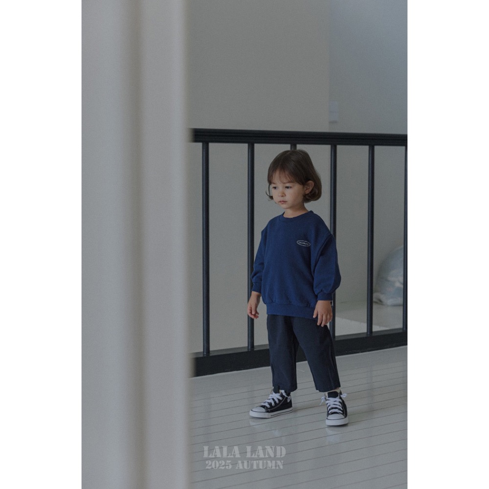 🇰🇷韓國童裝｜2025秋款🍂LALALAND百搭素色寬口褲-細節圖7
