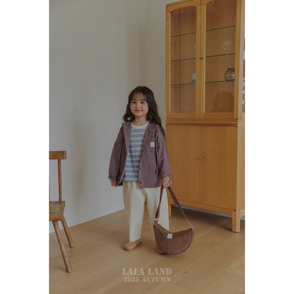 🇰🇷韓國童裝｜2025秋款🍂LALALAND百搭素色寬口褲-細節圖10