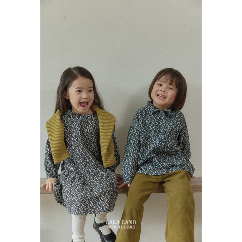 🇰🇷韓國童裝｜2026秋款🍂LALALAND百搭素色寬口褲-細節圖8