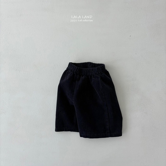 🇰🇷韓國童裝｜2025秋款🍂LALALAND燈芯絨寬褲-細節圖3