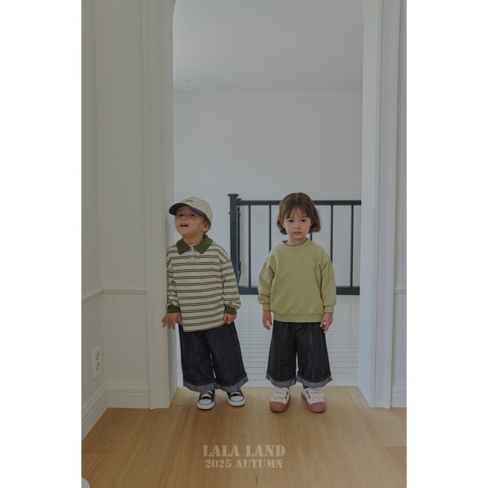 🇰🇷韓國童裝｜2025秋款🍂LALALAND牛仔褲寬褲-細節圖5