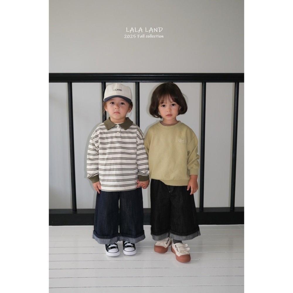 🇰🇷韓國童裝｜2025秋款🍂LALALAND牛仔褲寬褲-細節圖6
