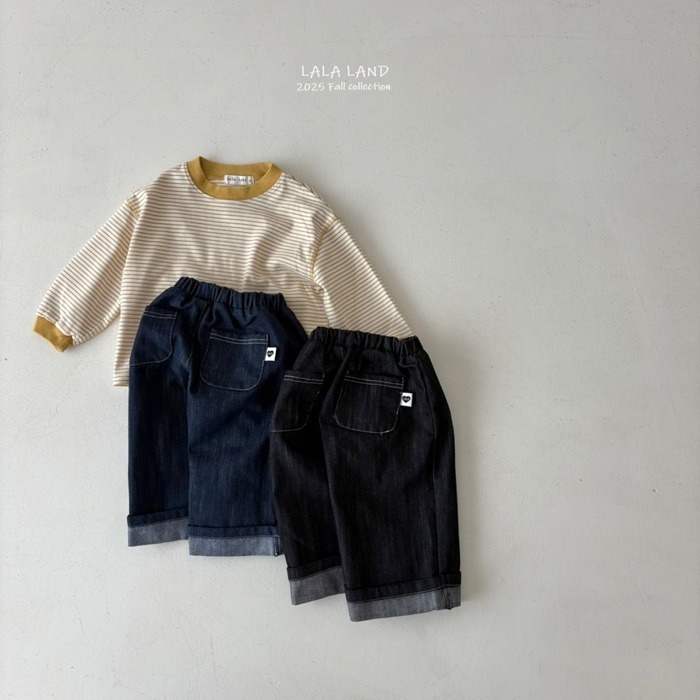🇰🇷韓國童裝｜2025秋款🍂LALALAND牛仔褲寬褲-細節圖9
