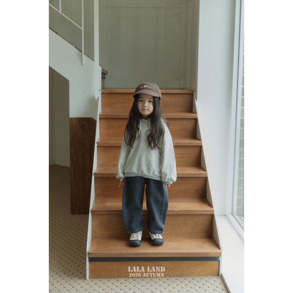 🇰🇷韓國童裝｜2026秋款🍂LALALAND牛仔褲寬褲-細節圖2