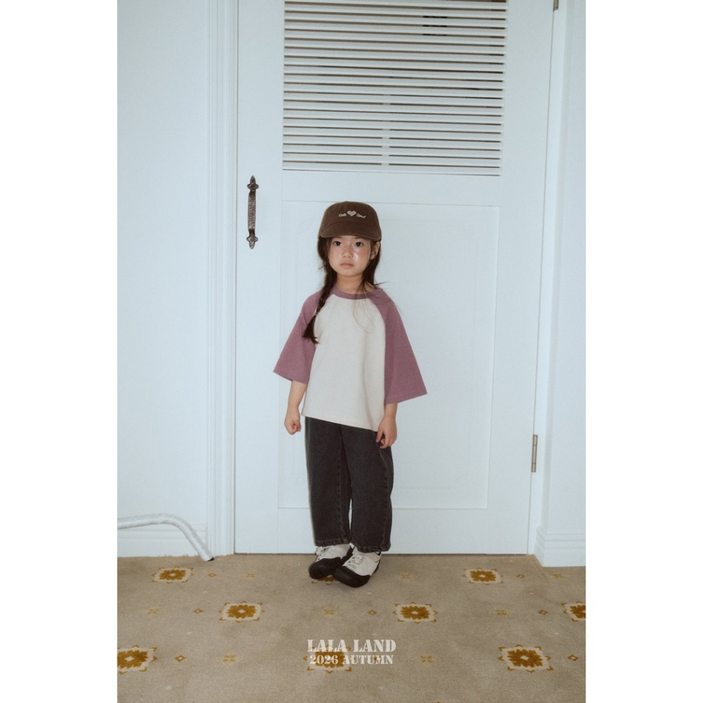 🇰🇷韓國童裝｜2026秋款🍂LALALAND牛仔褲寬褲-細節圖4