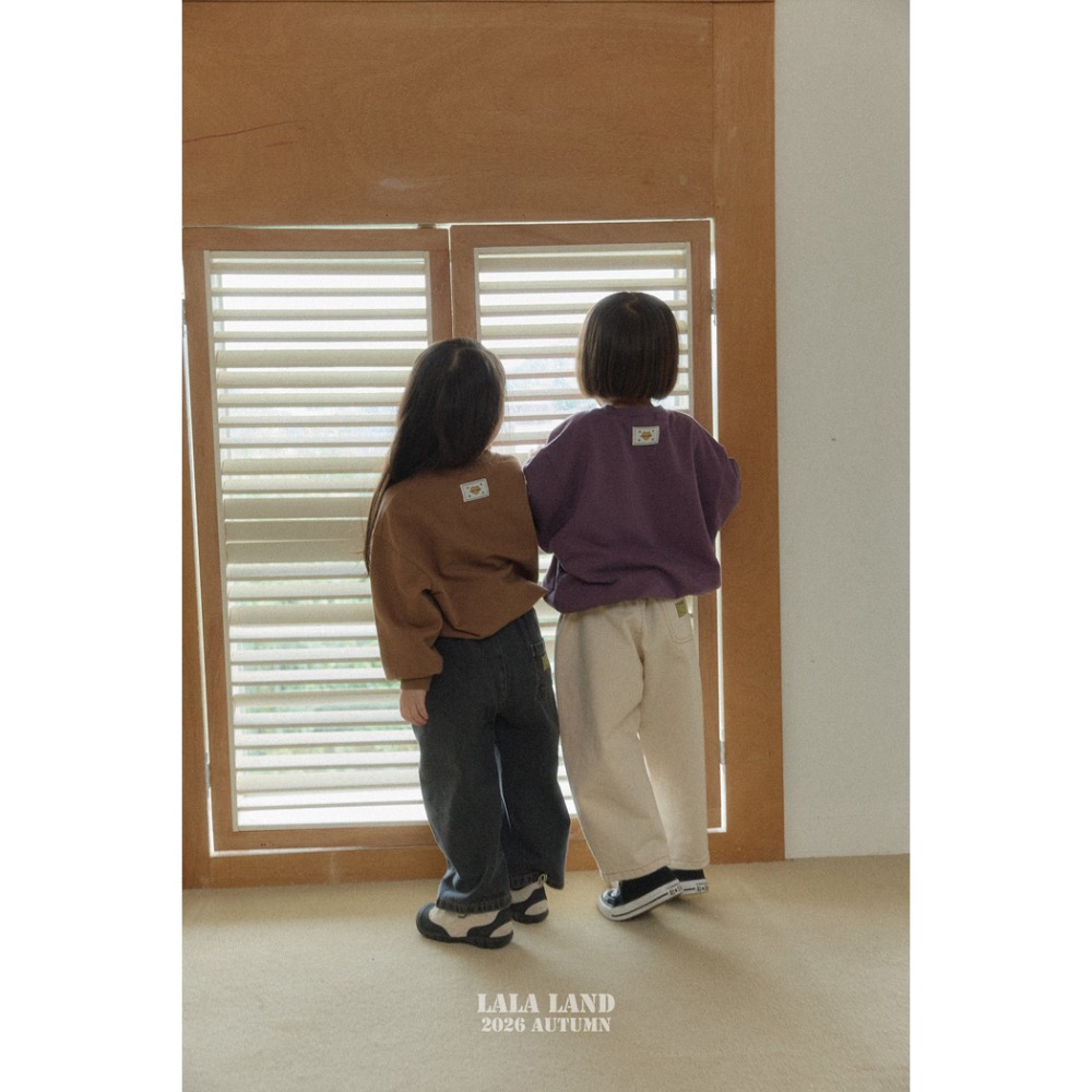 🇰🇷韓國童裝｜2026秋款🍂LALALAND牛仔褲寬褲-細節圖8
