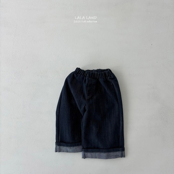 🇰🇷韓國童裝｜2025秋款🍂LALALAND牛仔褲寬褲-規格圖10