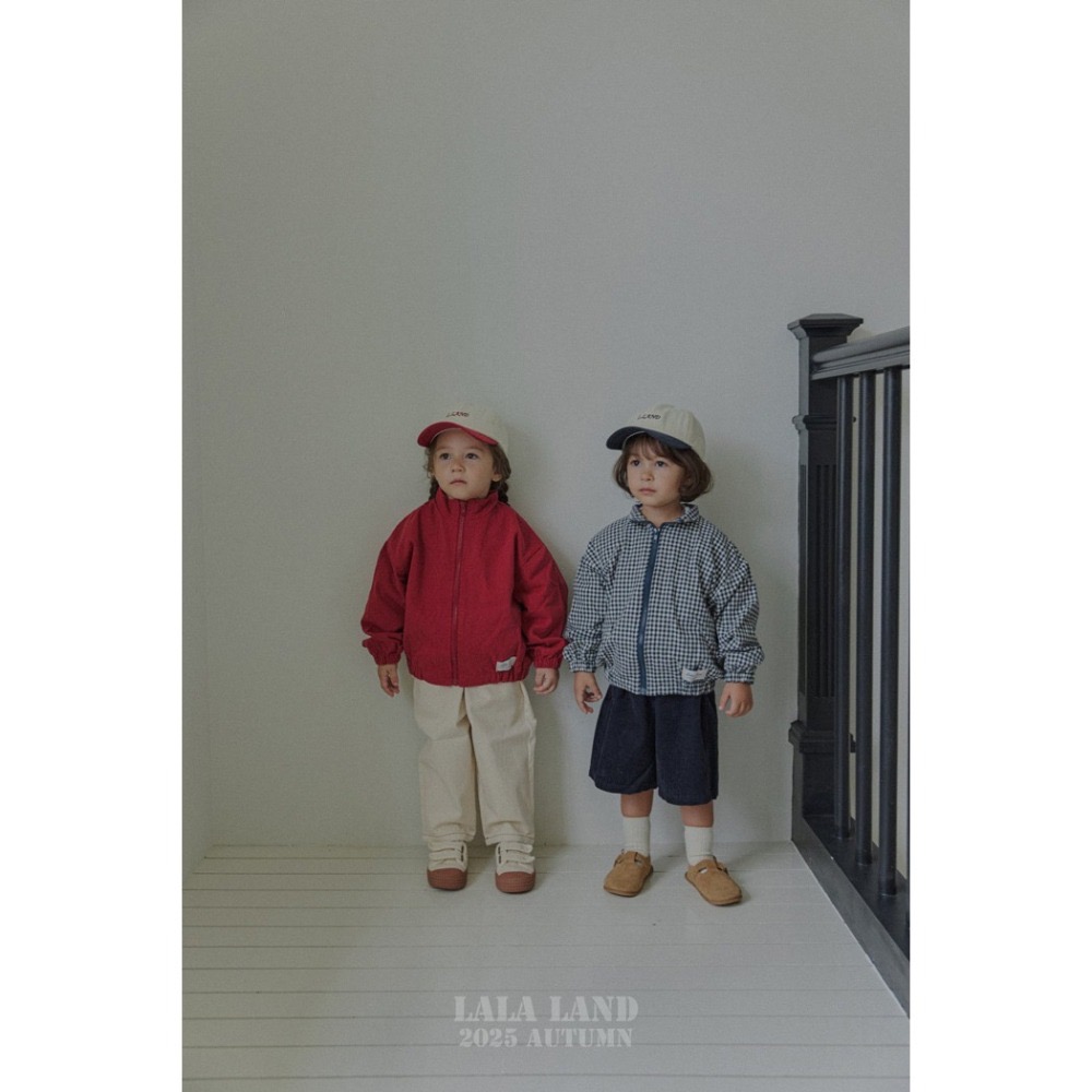🇰🇷韓國童裝｜2026秋款🍂LALALAND格紋褲-細節圖10