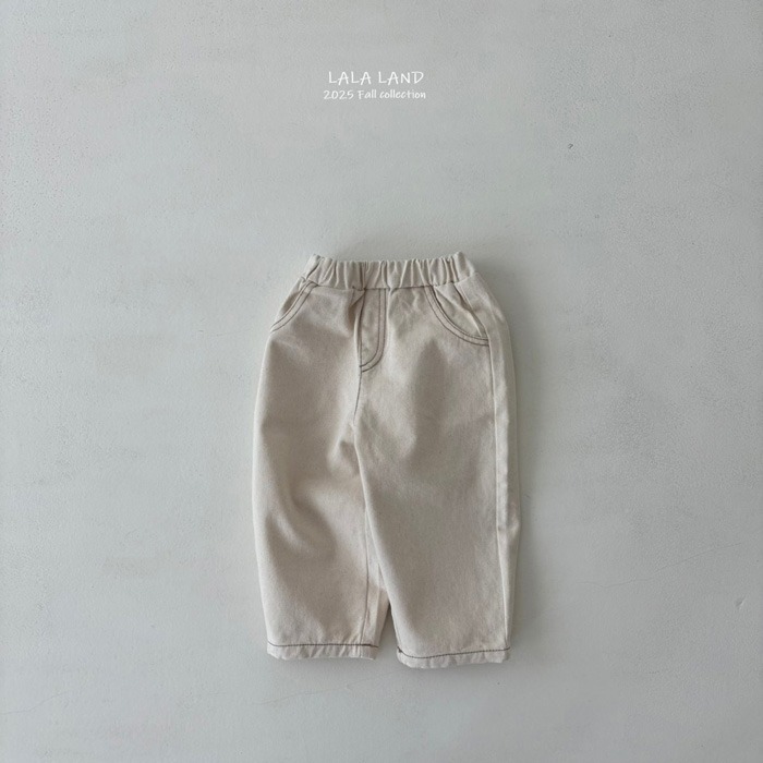 🇰🇷韓國童裝｜2025秋款🍂LALALAND直筒牛仔褲-規格圖11