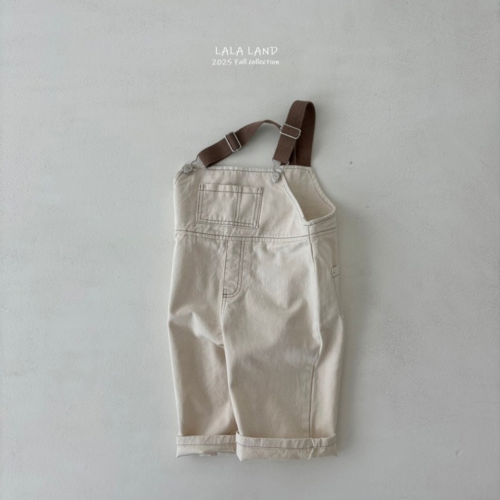 🇰🇷韓國童裝｜2025秋款🍂LALALAND牛仔連身吊帶褲-規格圖10