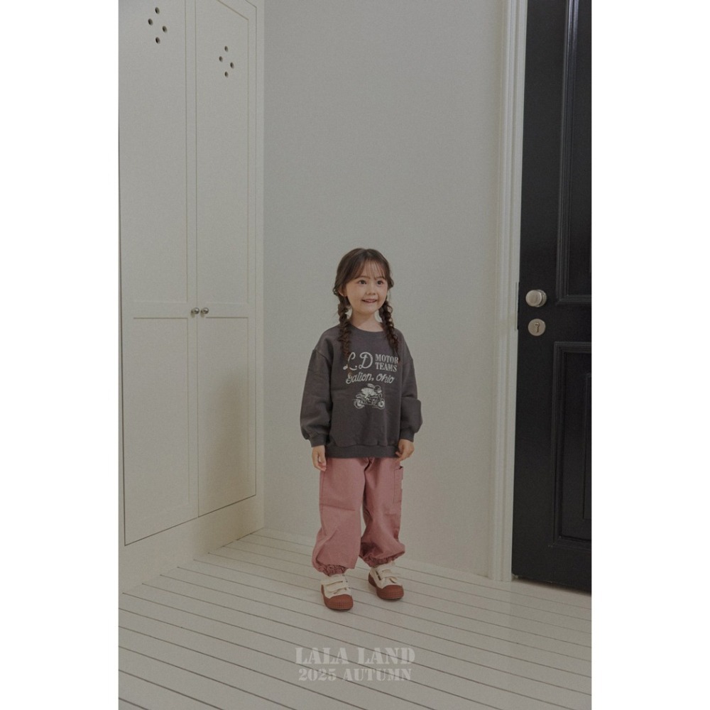 🇰🇷韓國童裝｜2025秋款🍂LALALAND哈雷機車衛衣-細節圖4