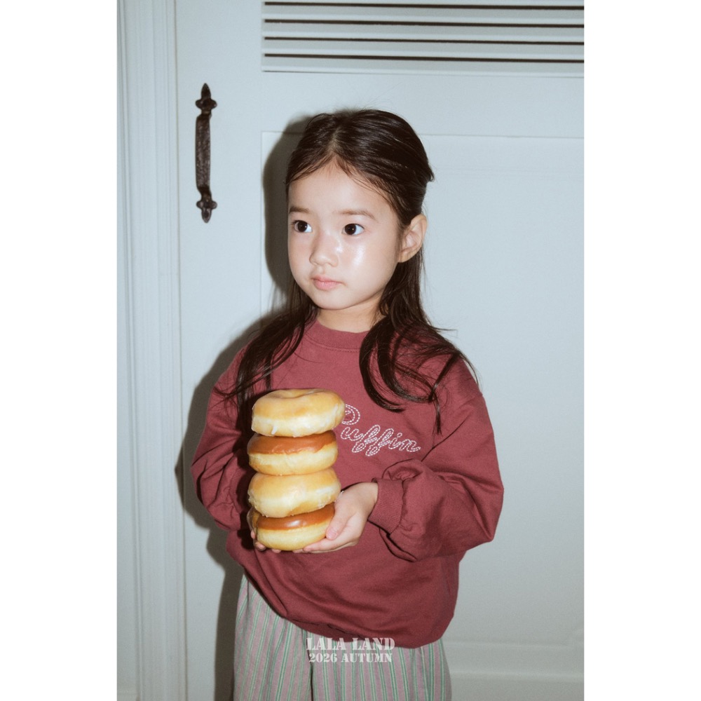 🇰🇷韓國童裝｜2026秋款🍂LALALAND英文字母衛衣上衣-細節圖7