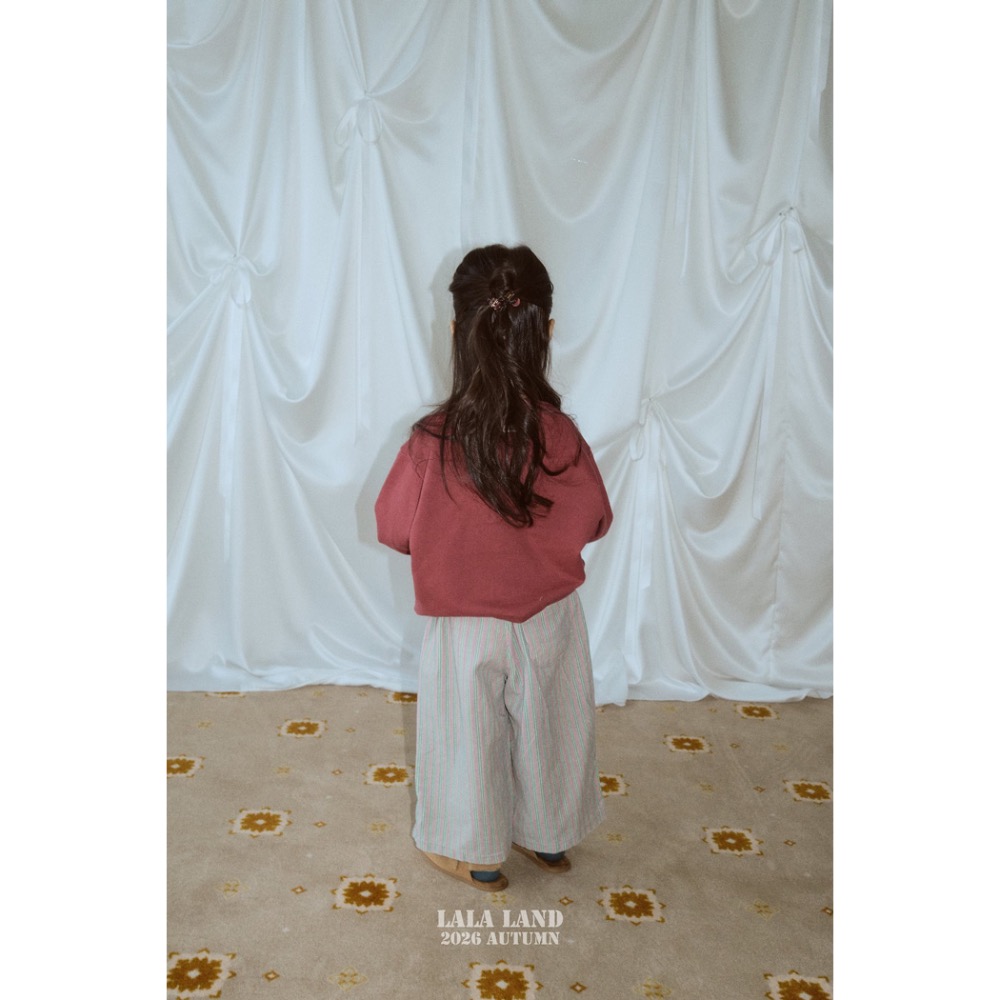 🇰🇷韓國童裝｜2026秋款🍂LALALAND英文字母衛衣上衣-細節圖8
