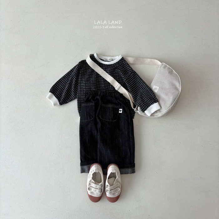 🇰🇷韓國童裝｜2025秋款🍂LALALAND點點針織衫-細節圖8