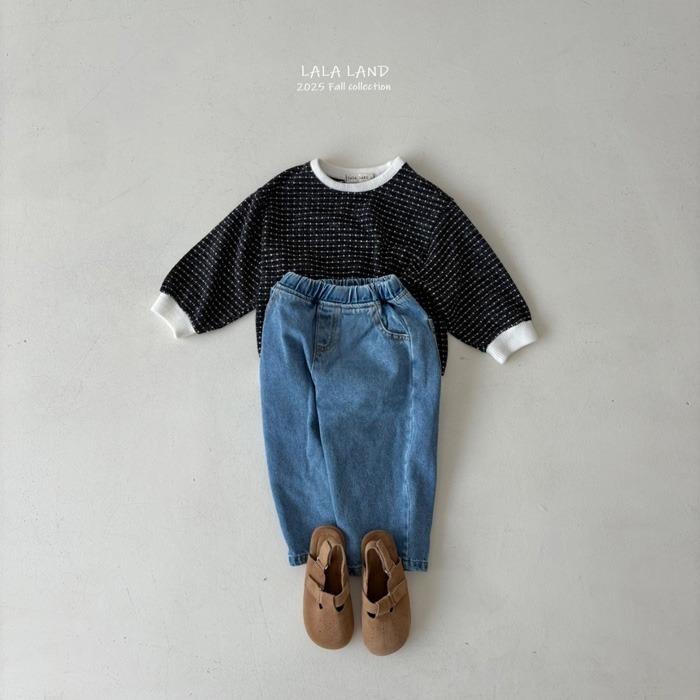 🇰🇷韓國童裝｜2025秋款🍂LALALAND點點針織衫-細節圖9