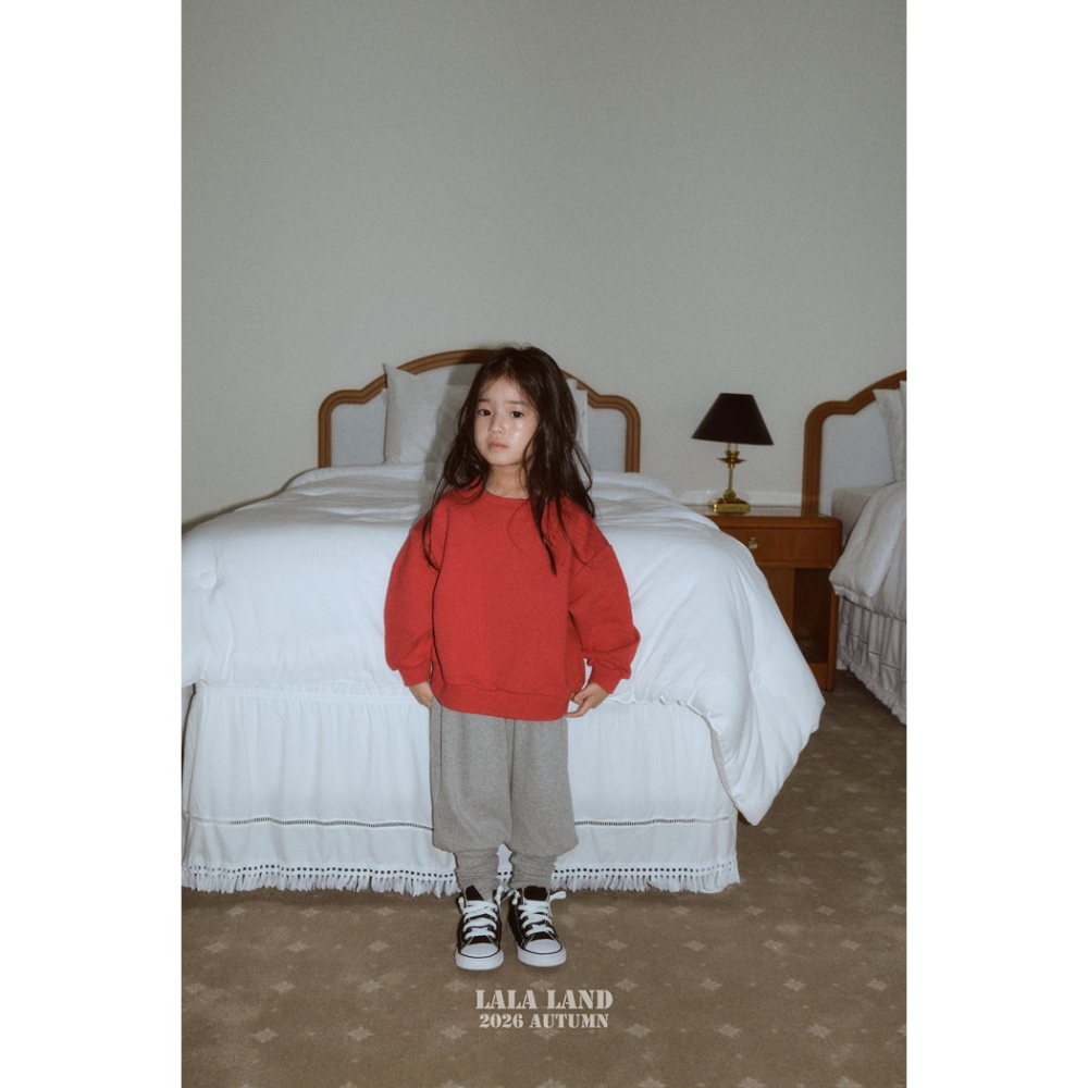 🇰🇷韓國童裝｜2026秋款🍂LALALAND護套褲/羅紋拼接長褲-細節圖10
